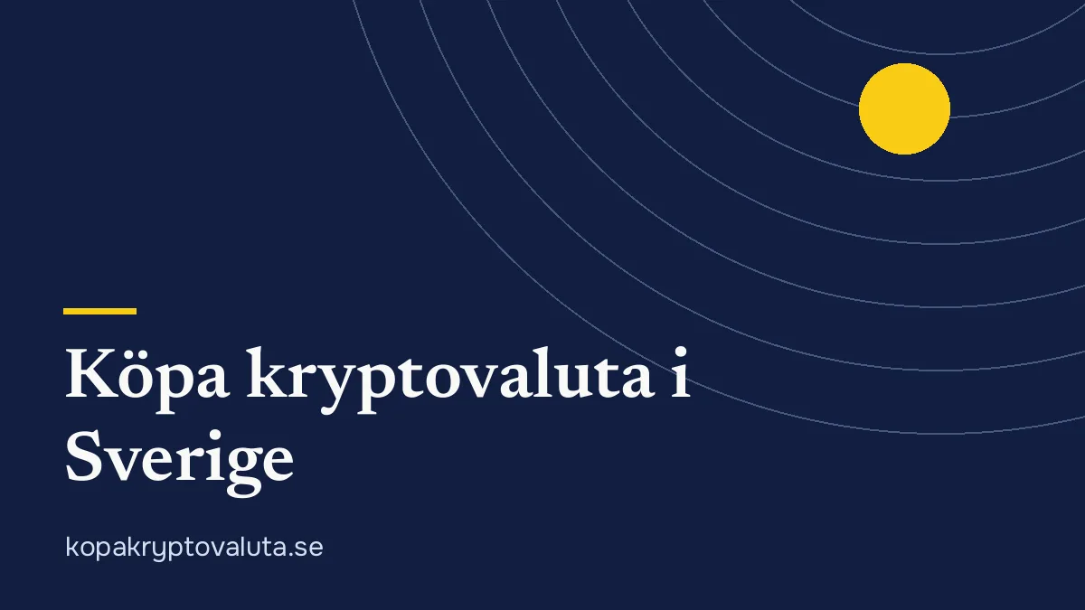 Köpa kryptovaluta i Sverige: fyra plattformar jämförda